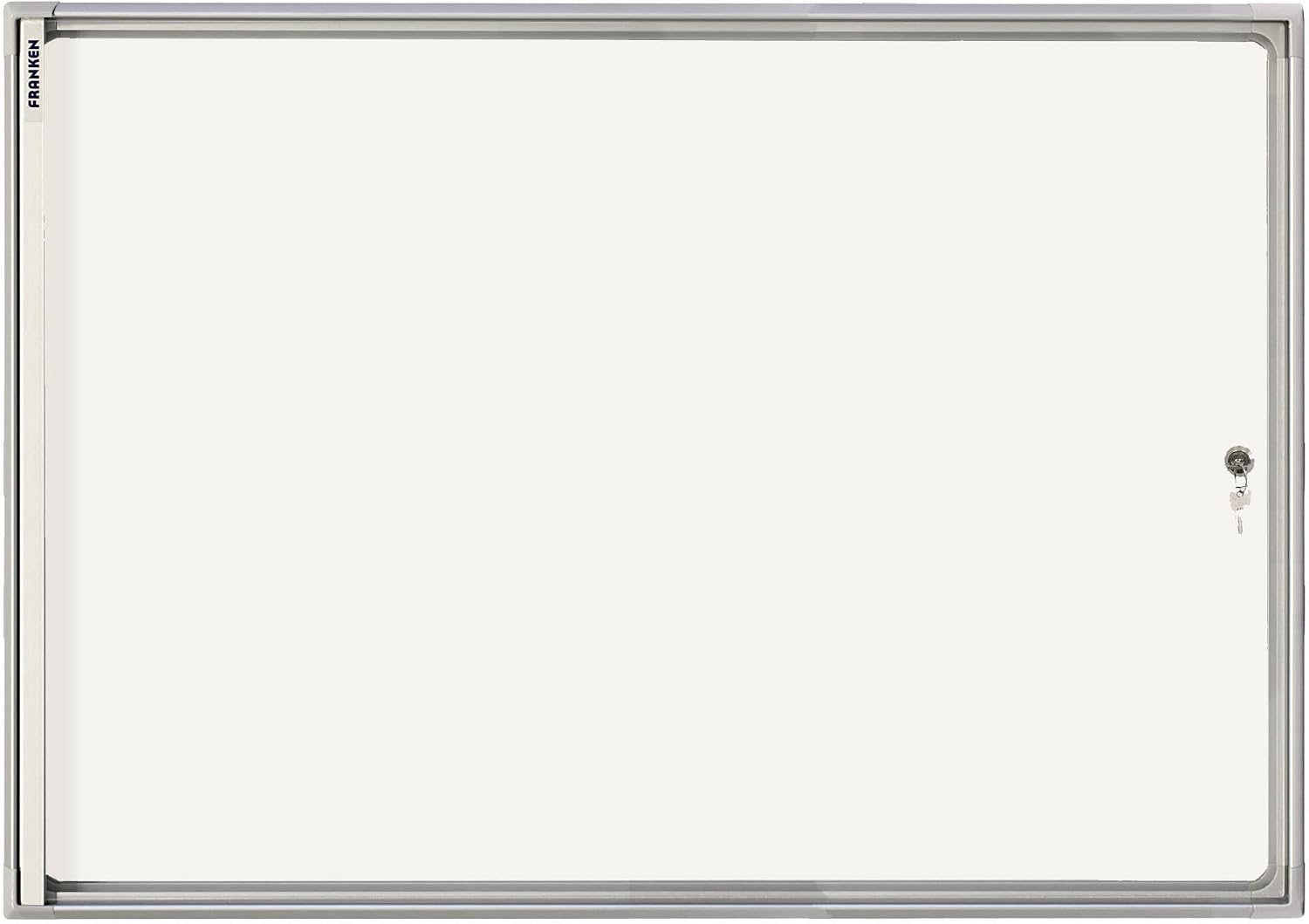 Franken FSA1 Flat Display 1 x ISO A4, Aluminium Frame 8X A4 White