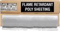 Aluf Plastics 6 MIL Thick Extra Strong Heavy Duty Fire Retardant Clear All Purpose Vapor and Moisture Barrier Sheet Tarp/Drop Cloth - 20' x 100' for Painting & Furniture (1 Pallet of 25 Pack)
