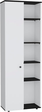 Kitchen Pantry Storage Cabinet with and Five Interior and Exterior Shelves,Storage Cabinet