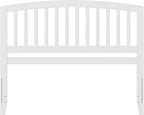 AFI, Richmond Slatted Queen Solid Wood Headboard, White