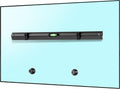 Studless TV Wall Mount for 22-55 Inch TVs, Slim No Stud TV Mount, Drywall TVs Bracket, Holds Up to 100 lbs, Max VESA 400x400mm - No Drill Easy Installation with Bubble Level
