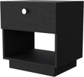 1 Drawer Nightstand, Storage Shelf,for Small Spaces