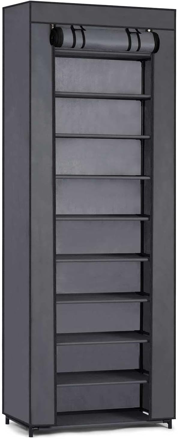 Wardrobe, graphite, 28 x 58 x 175 cm