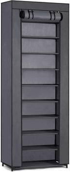 Wardrobe, graphite, 28 x 58 x 175 cm