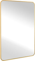 Black Bathroom Mirror,Rectangle 24 x 36 Inch Vanity Wall Mirror,Modern Mirror for Wall,Rectangular Mirror with Wood Frame for Bedroom Living Room Entryway