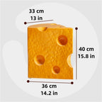 Side Table, Multi-Functional Resin Stool, Accent Table Suitable for Small Spaces, Living Room, Bedroom and Home Decor(Orange)