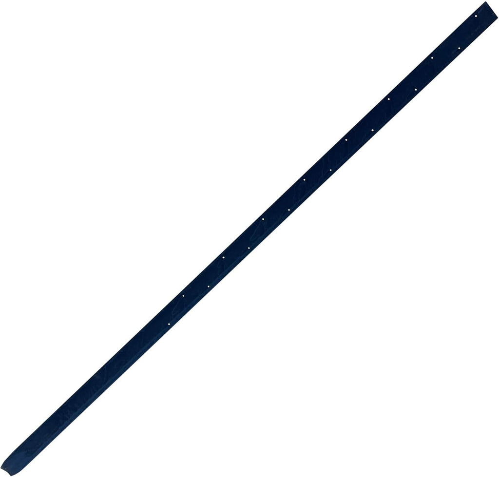 Sandbaggy Flat Steel Stakes for Concrete Forms with Nail Holes - 1.5" Wide - Painted - Removable, Reusable, V Point End - Construction Grade Stakes (25, 48 inch)