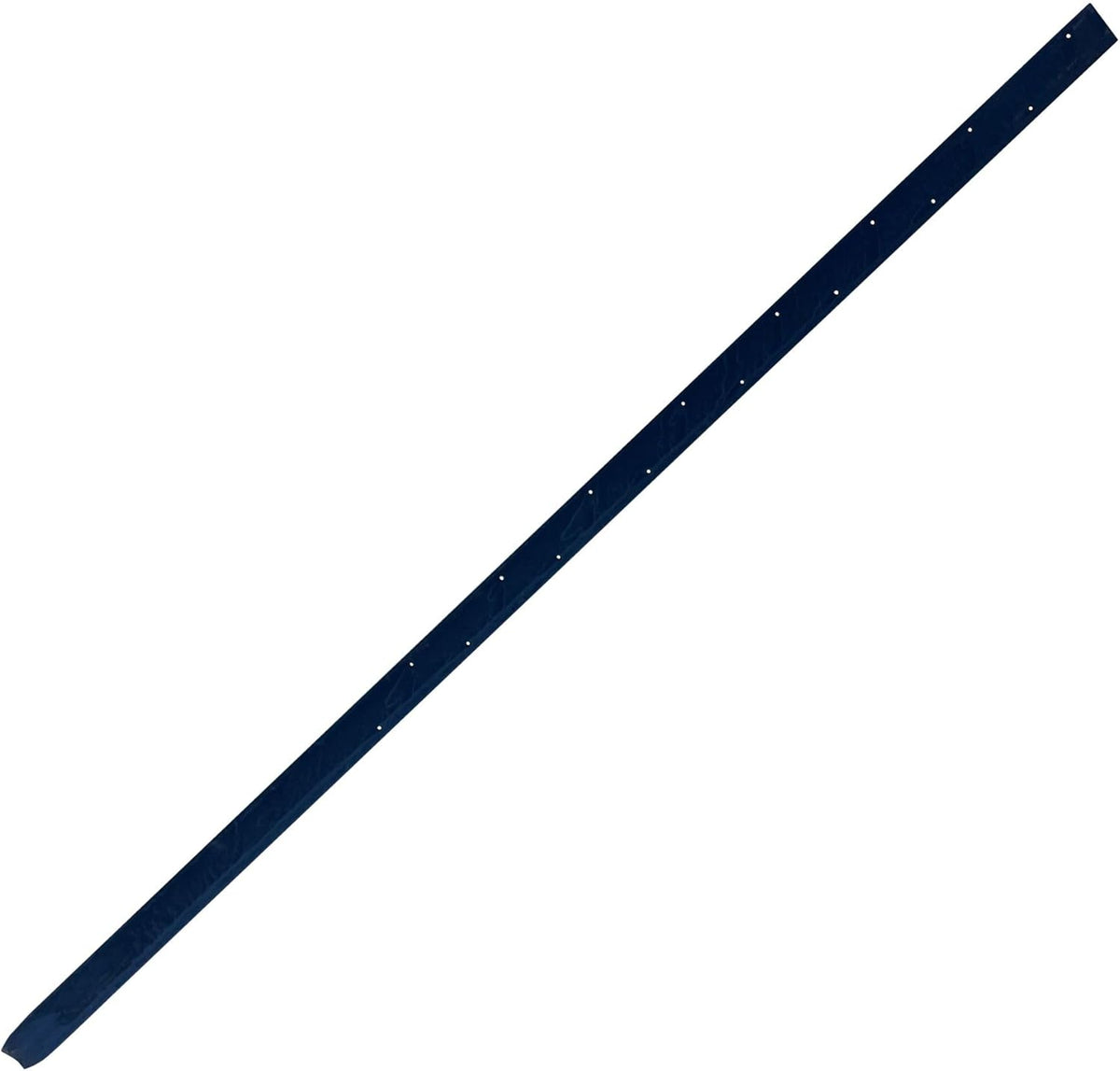 Sandbaggy Flat Steel Stakes for Concrete Forms with Nail Holes - 1.5" Wide - Painted - Removable, Reusable, V Point End - Construction Grade Stakes (25, 48 inch)