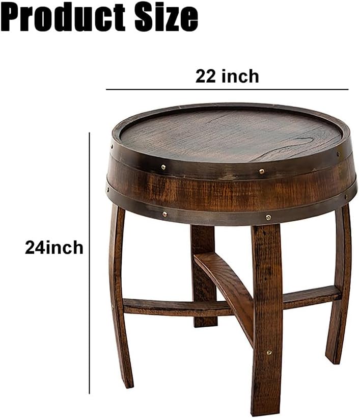 Whiskey Barrel Table, Wine Barrel Table