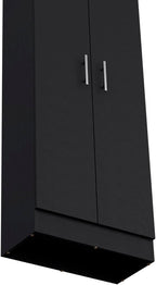 Pantry Cabinet Clinton, Kitchen, Black