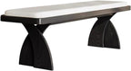 Modern Retro Wooden Long Bench at The Foot of The Bed in The Bedroom Dressing Room or Home for Changing Shoes Entryway(Medium)