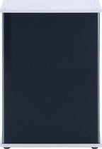 不二貿易(Fujiboeki) Fuji Boeki 72802 Collection Case, Figure Case, 3 Tiers, Width 23.8 x Depth 14.4 x Height 33.5 inches (60.5 x 36.5 x 85 cm), White, Wide Type, Rear Mirror