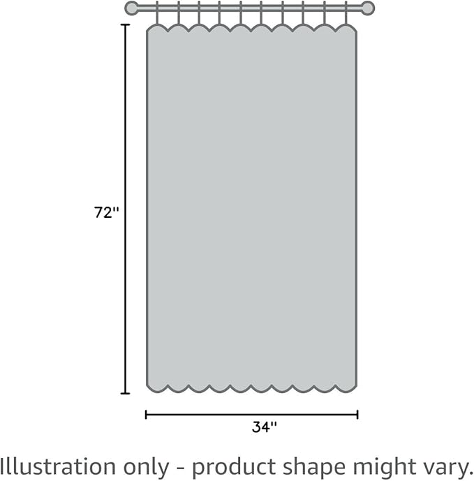 NICETOWN Draperies Curtains Panels, Blocking Out 50% Sunlight Window Treatment Curtains, Grommet Top Small Window Drapes for Bedroom (2 Panels, 34 by 72, White)