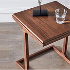 Telephone Table, Solid Wood Side Table,Bedside Sofa Table,Small Living Room Coffee Table,Telephone end Table(