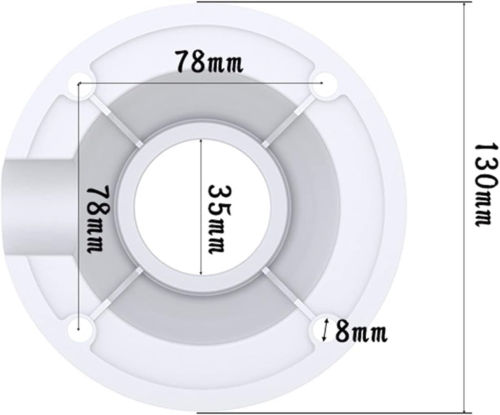 WiTi Extendable Mounting Pole for Security Surveillance Cameras,15.7-23.6 inch Adjustable Ceiling Mount Bracket for CCTV IP Camera,Outdoor Indoor Solid Metal Powder Spray Coating