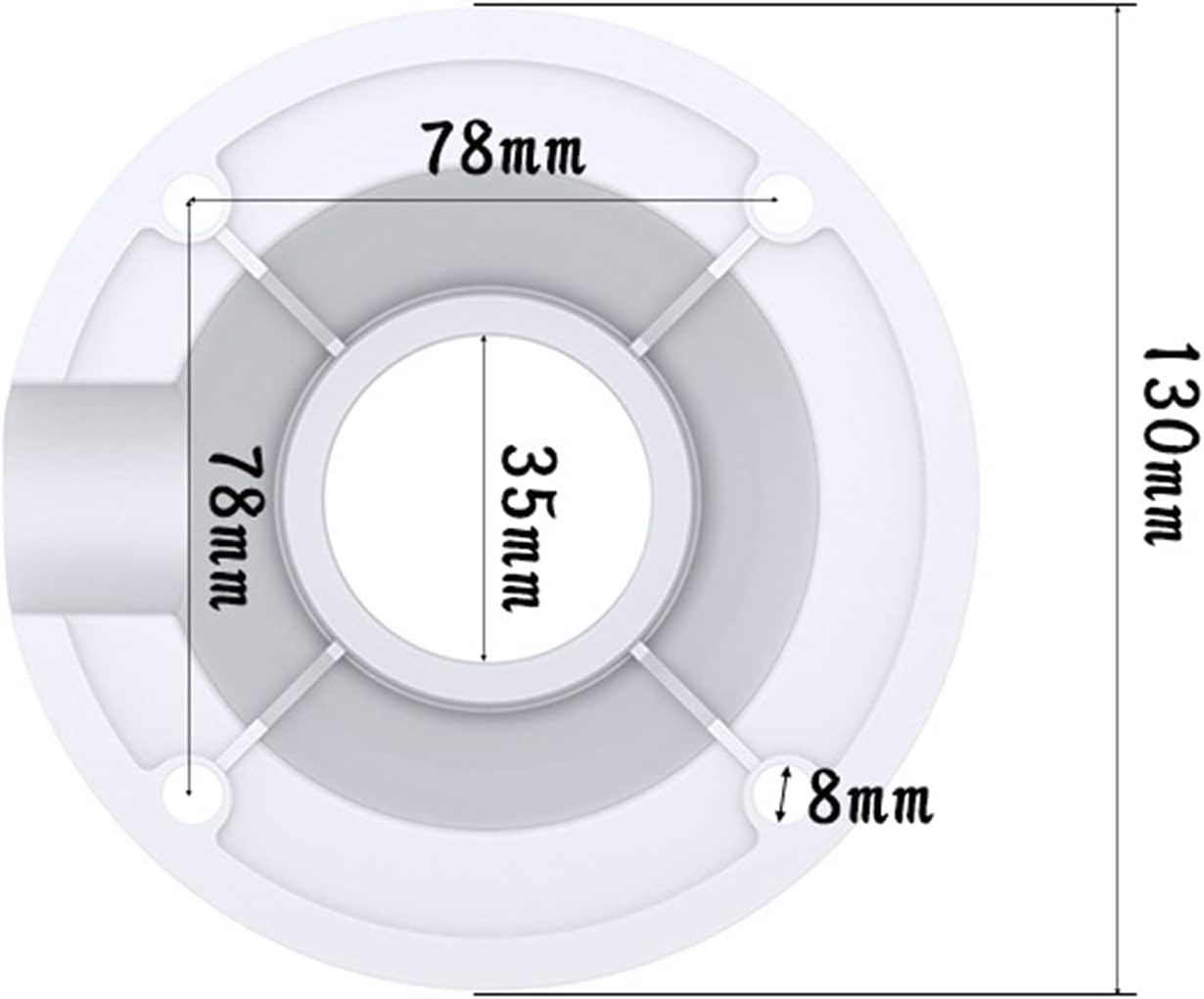 WiTi Extendable Mounting Pole for Security Surveillance Cameras,15.7-23.6 inch Adjustable Ceiling Mount Bracket for CCTV IP Camera,Outdoor Indoor Solid Metal Powder Spray Coating
