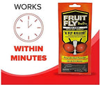 Fruit Fly BarPro – Vapor-Activated Insect Control Strip – Better Than Fruit Fly Traps – Kills Flies, Gnats, Roaches, Mosquitoes, and More – Odorless, 4 Month Protection