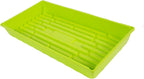 SUNPACK 10" x 20" Mega Plastic Seed Starting Tray, Lime Green, 2.5" (Pack of 30) - No Drainage Holes, Ideal for Greenhouses or Indoor Gardening - Made of Thick, Strong Plastic