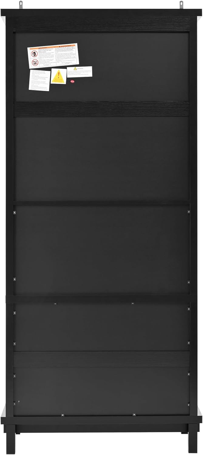 Christopher Knight Home Chenny 70''H Wooden Kitchen Pantry Cabinet, Storage Cabinet with Adjustable Shelves, 6 Door Internal Storage Compartments & 3 Drawers, Freestanding Cupboard Cabinet, Black