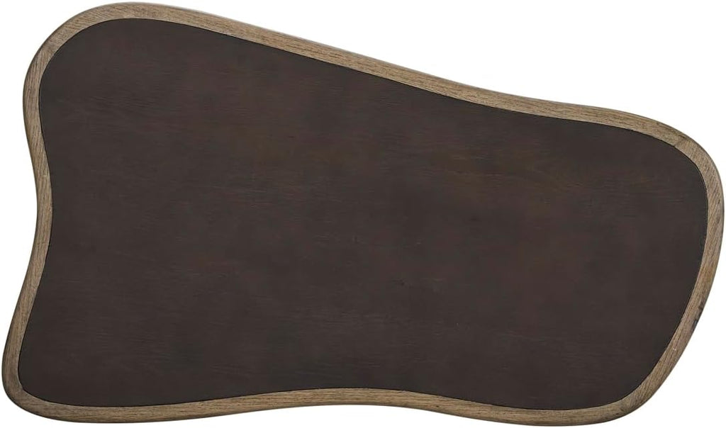 Oak Nesting Cocktail Table with Solid Wood and MDF Construction | Two-piece nesting design for flexible layout options