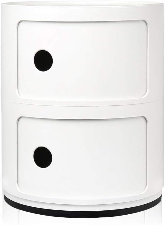Kartell 4966/03 Componibili Drawers by Anna Castelli Ferrieri, Pack of 1, Opaque White