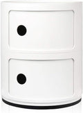 Kartell 4966/03 Componibili Drawers by Anna Castelli Ferrieri, Pack of 1, Opaque White