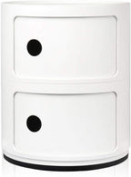 Kartell 4966/03 Componibili Drawers by Anna Castelli Ferrieri, Pack of 1, Opaque White