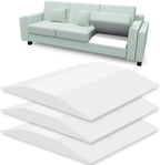 Sofa Couch Cushion Support for Sagging Sofas Cushions Repair Trapezoidal Furniture seat High Rebound, Firm Couch Support Under Cushion Sag Repair, White Set of 3