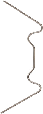 Greenhouse Glazing Clips, Pack of 50 Stainless Steel W Type Clip Leaf Spring Clips, Aluminium Greenhouse Care, House Twin-Hall Web Sheets