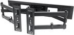 Monoprice Premium Full Motion TV Wall Mount Bracket Corner Friendly for 32" to 70" TVs up to 99lbs, Max VESA 600x400, Fits Curved Screens