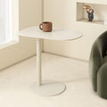 Modern C-Shaped End Table, Small Sofa Side Table Metal Side Table for Couch and Bed Snack Table Tray Table for Living Room Bedroom