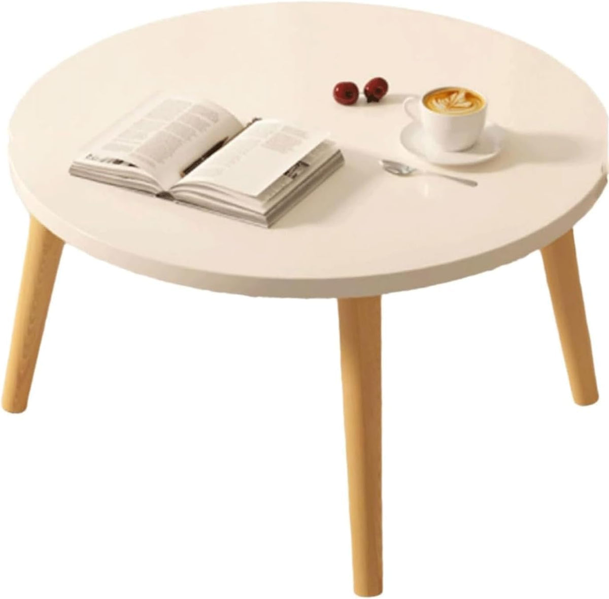 40 X 30cm Coffee Table Convenient Snack Side Table Small Round Side Table Easy to Assemble Bedside Table