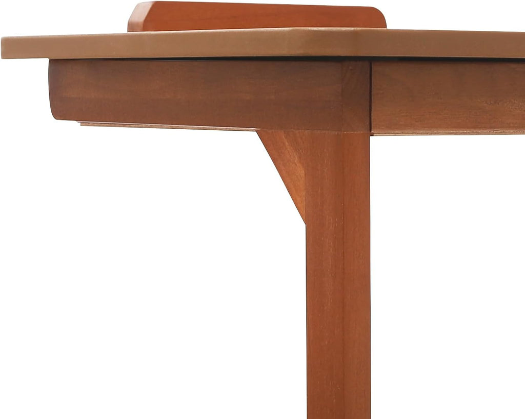 Mobile C-Shaped End Table,C Shaped Table for Couch with Concealed Storage Compartment,C Table with Lockable Wheels,55.12Lbs Load Adjustable Desktop Wooden Couch Table for Living Room,Bedroom (Walnut)
