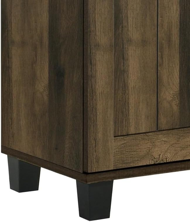 Minimalism 45" Shoe Cabinet, Storage Cabinet for Entryway Living Room Hallway