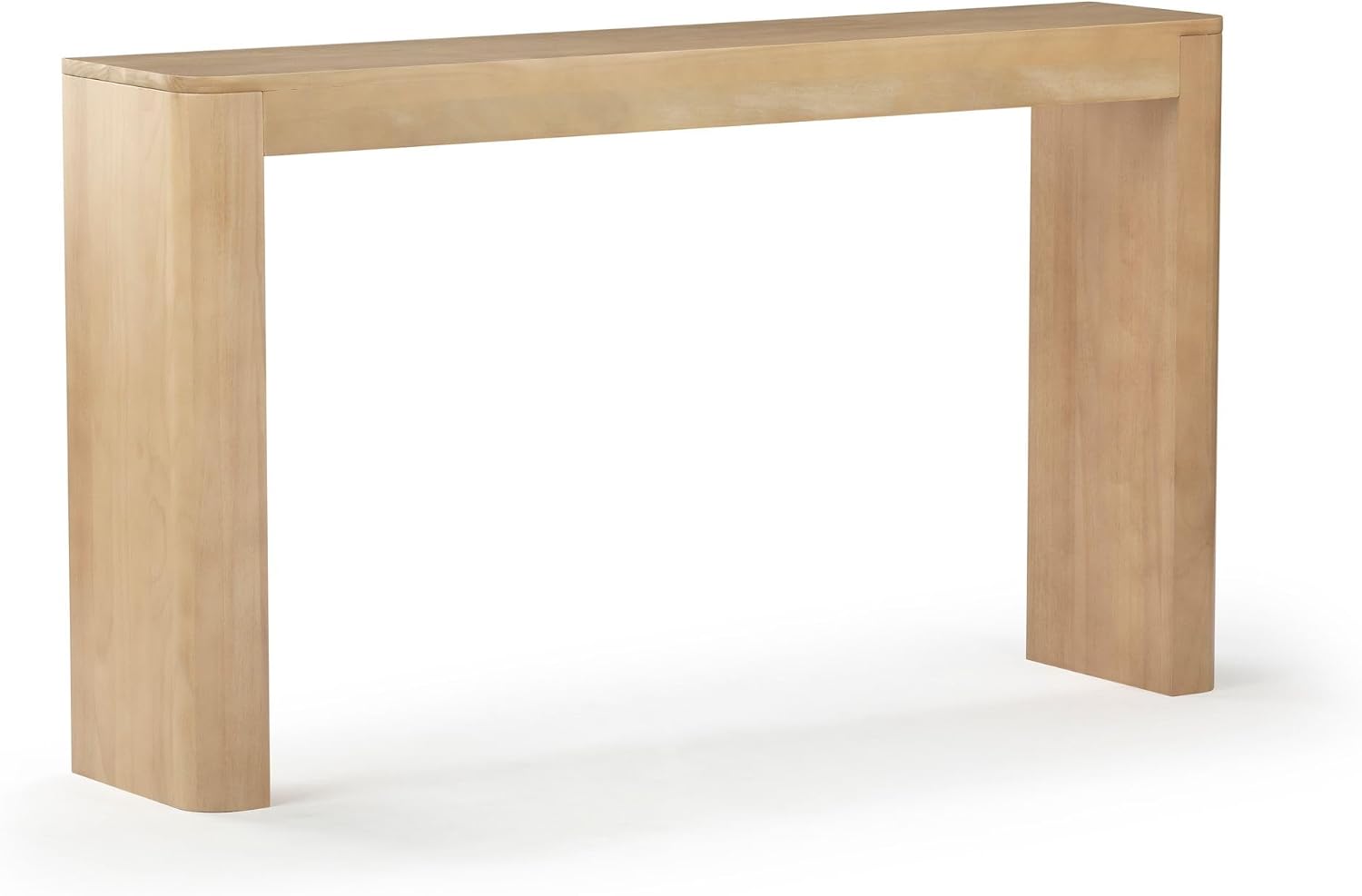 Plank+Beam Contour Console Table, 56 Inch, Blonde
