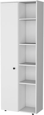 Molly White 1-Door Multistorage Kitchen Pantry