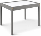 3-Piece Dry Erase Activity Table and Chair Set for Learning, Drawing & Creative Play