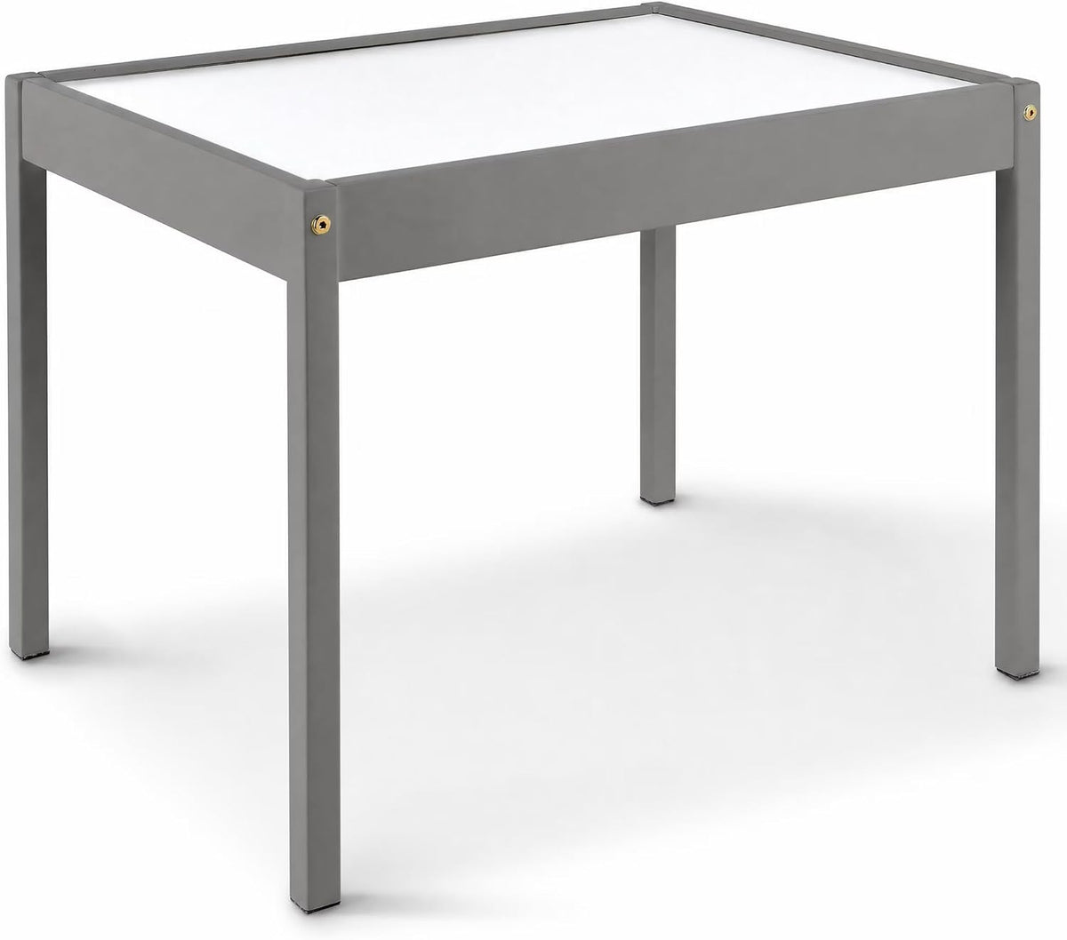 3-Piece Dry Erase Activity Table and Chair Set for Learning, Drawing & Creative Play
