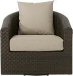 Saiveina Outdoor Aluminum Frame Wicker Swivel Chair (Old SKU N757P186009B)
