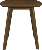 Contemporary 3-Piece Cocktail Table Set Walnut Finish Living Room Wooden Furniture