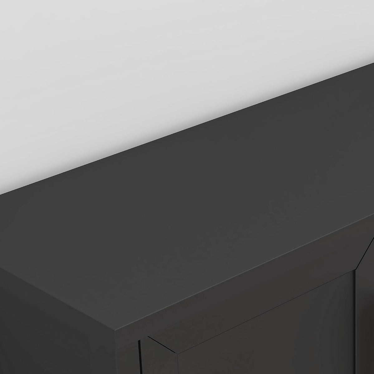 Entryway Table, Console Table, Sofa Table with 2-Door and Shelf, Black | Entryway Cabinet and Sideboard Cabinet with Large Storage Space for Daily Use in Hallway, Foyer, Living Room