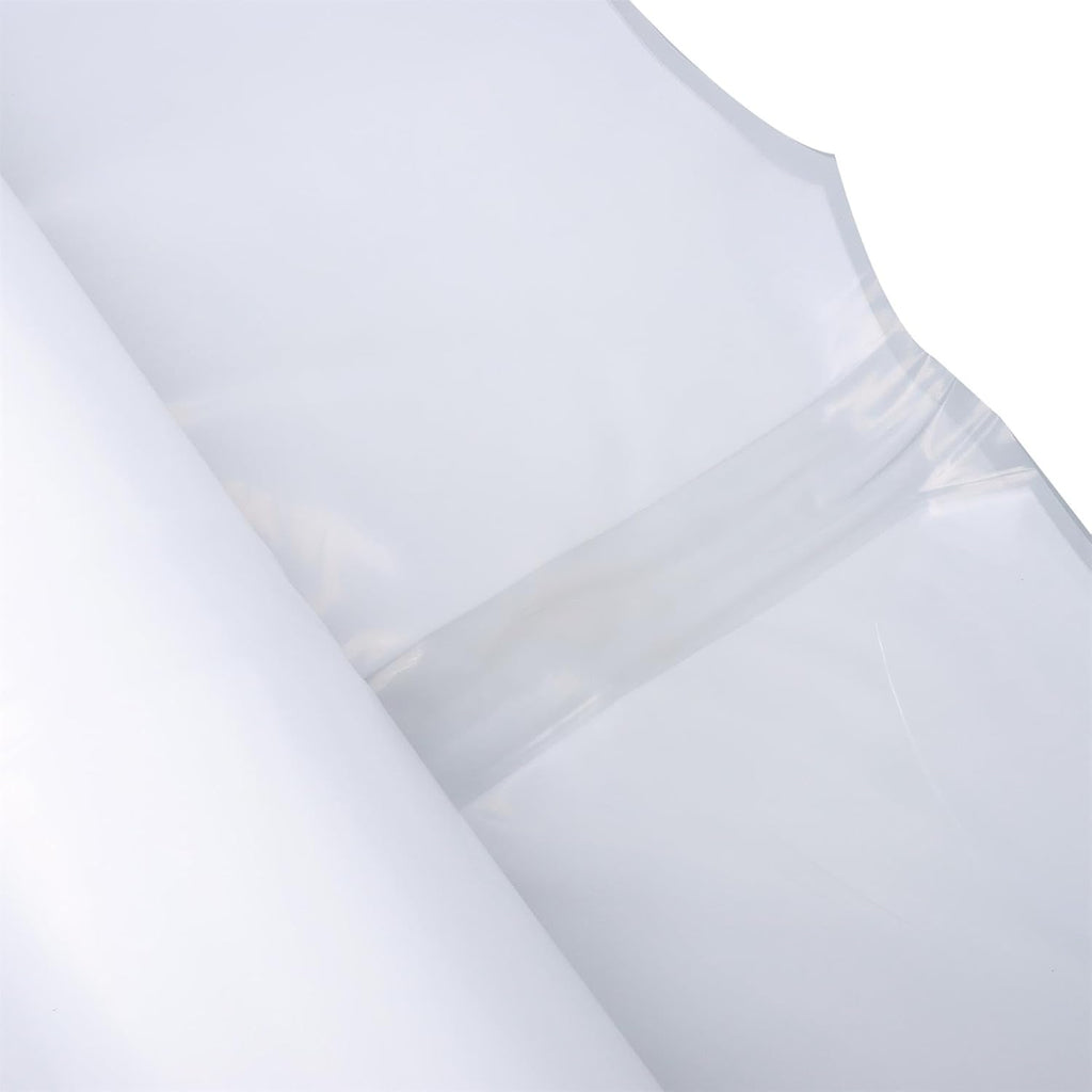 24 x 100FT Greenhouse Plastic Sheeting, 6 Mil Heavy Duty Clear Polyethylene Film, Covering for Gardening, Farming