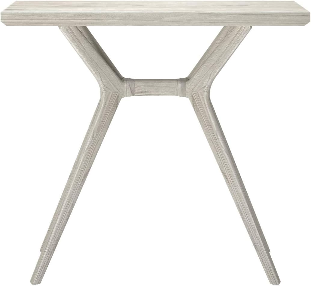 Plank+Beam Verso Console Table, 36 Inch, White Sand