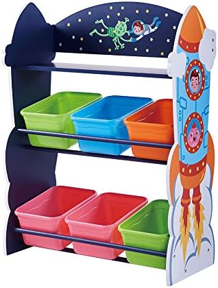 Fantasy Fields - Toy Furniture -Sunny Safari Toy Organizer with Storage Bins