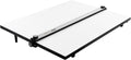 Pacific Arc Table Top Drawing Board with Parallel Bar, White, 30 inches by 42 inches