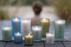 Chesapeake Bay Balance + Harmony Scented Candle Water Lily Pear Fragrance 50 Hours Burn Time Warm & Decorative Soy Wax Blend