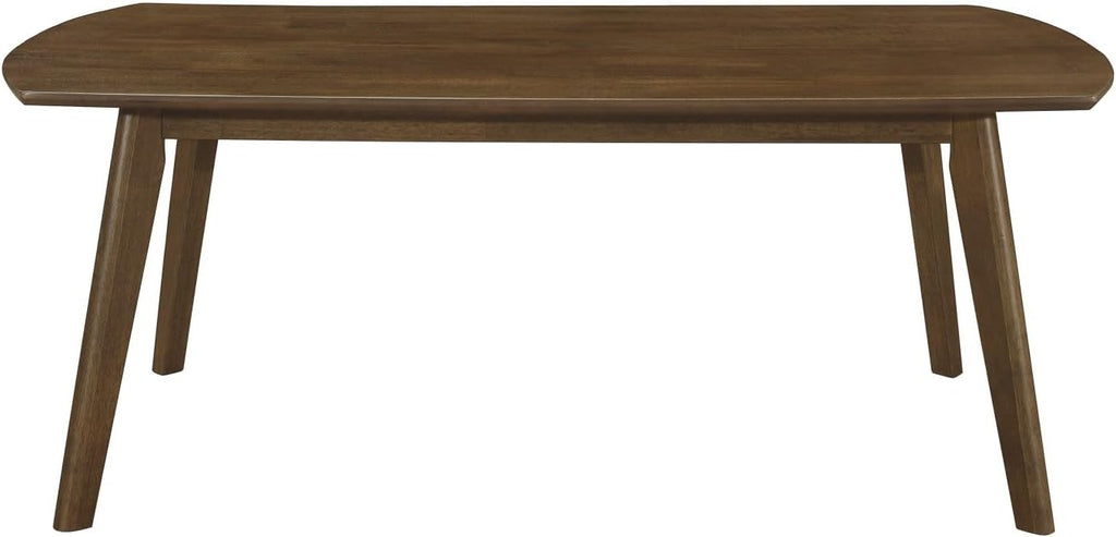 Contemporary 3-Piece Cocktail Table Set Walnut Finish Living Room Wooden Furniture