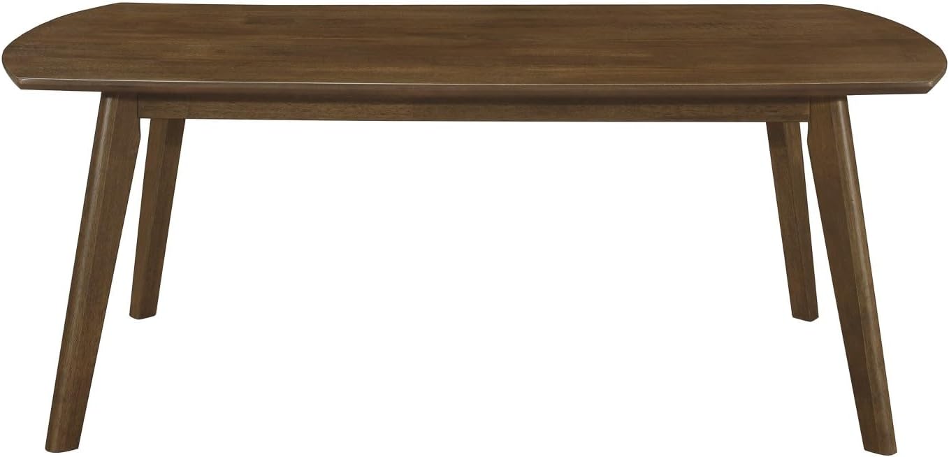 Contemporary 3-Piece Cocktail Table Set Walnut Finish Living Room Wooden Furniture