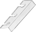Wall-Mounted Acrylic Wine Glass Holder - 3 Positions Wine Storage Rack for Glasses Storage Hanger Space-Saving Goblet Rack