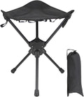 Folding Stool Swivel Slacker Chair Adjustable with Storage Bag | Folding Stool Swivel Slacker Chair Adjustable With Storage Bag Fold Up Fishing Rest For Camping BBQ Beach Garden